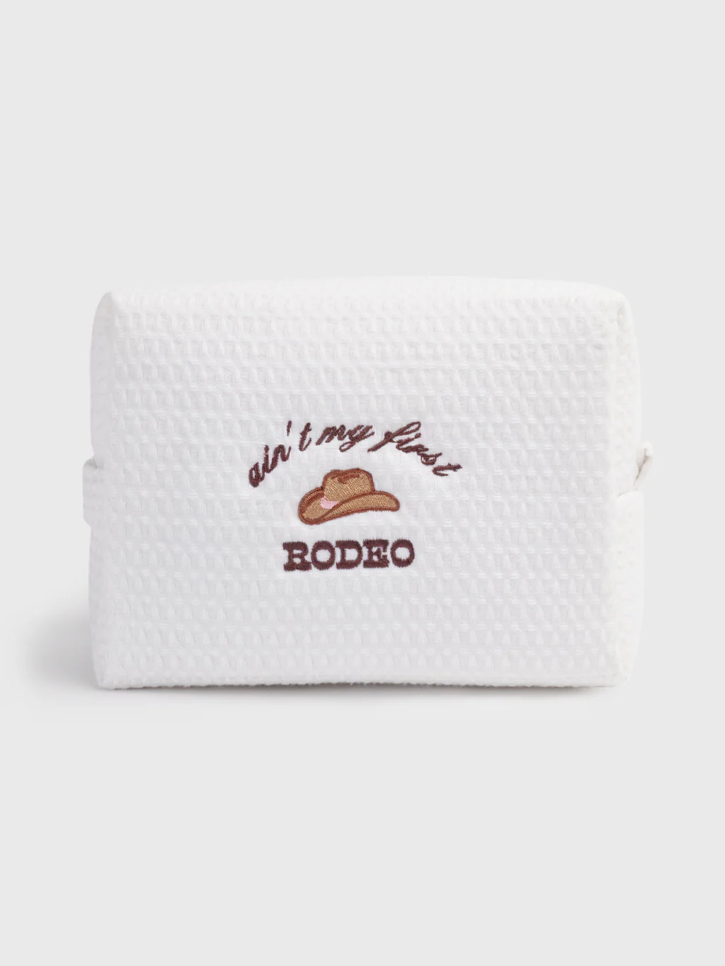 Abbode Ain't My First Rodeo Waffle Pouch | Saint Bernard