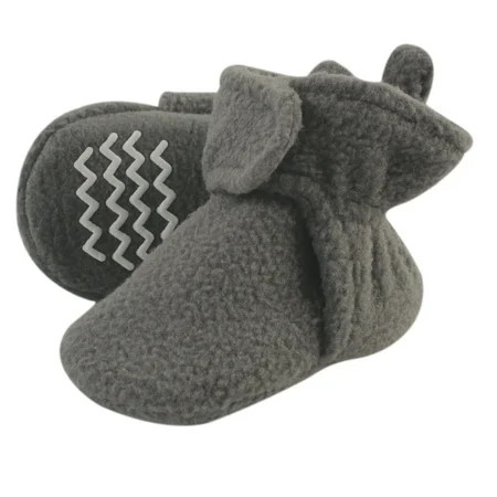 Hudson Baby Newborn Boy or Girl Unisex Fleece Lined Booties | Walmart (US)