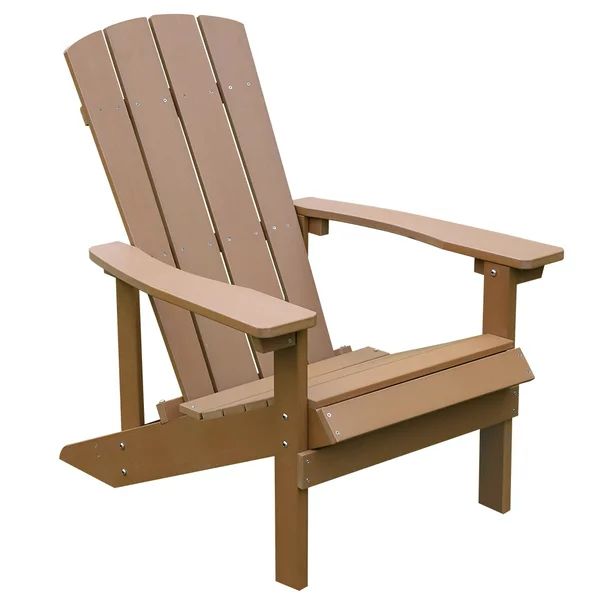 Cozyhom High Impact Polystyrene Adirondack Chair Weather Resistant for Patio Deck Garden, Backyar... | Walmart (US)