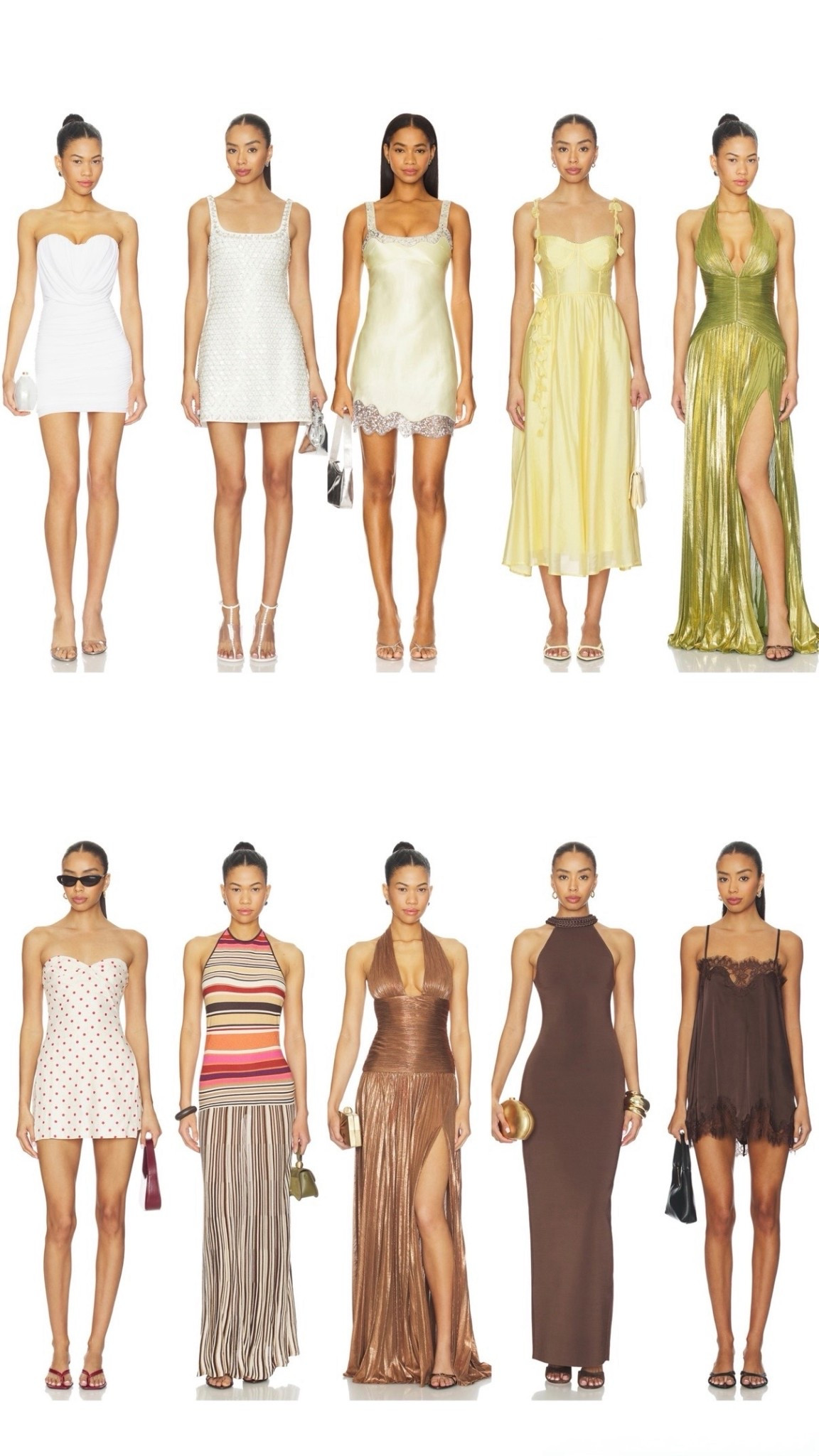 Revolve White/Yellow/Brown Dresses!

#LTKgrwm #LTKTravel #LTKootd