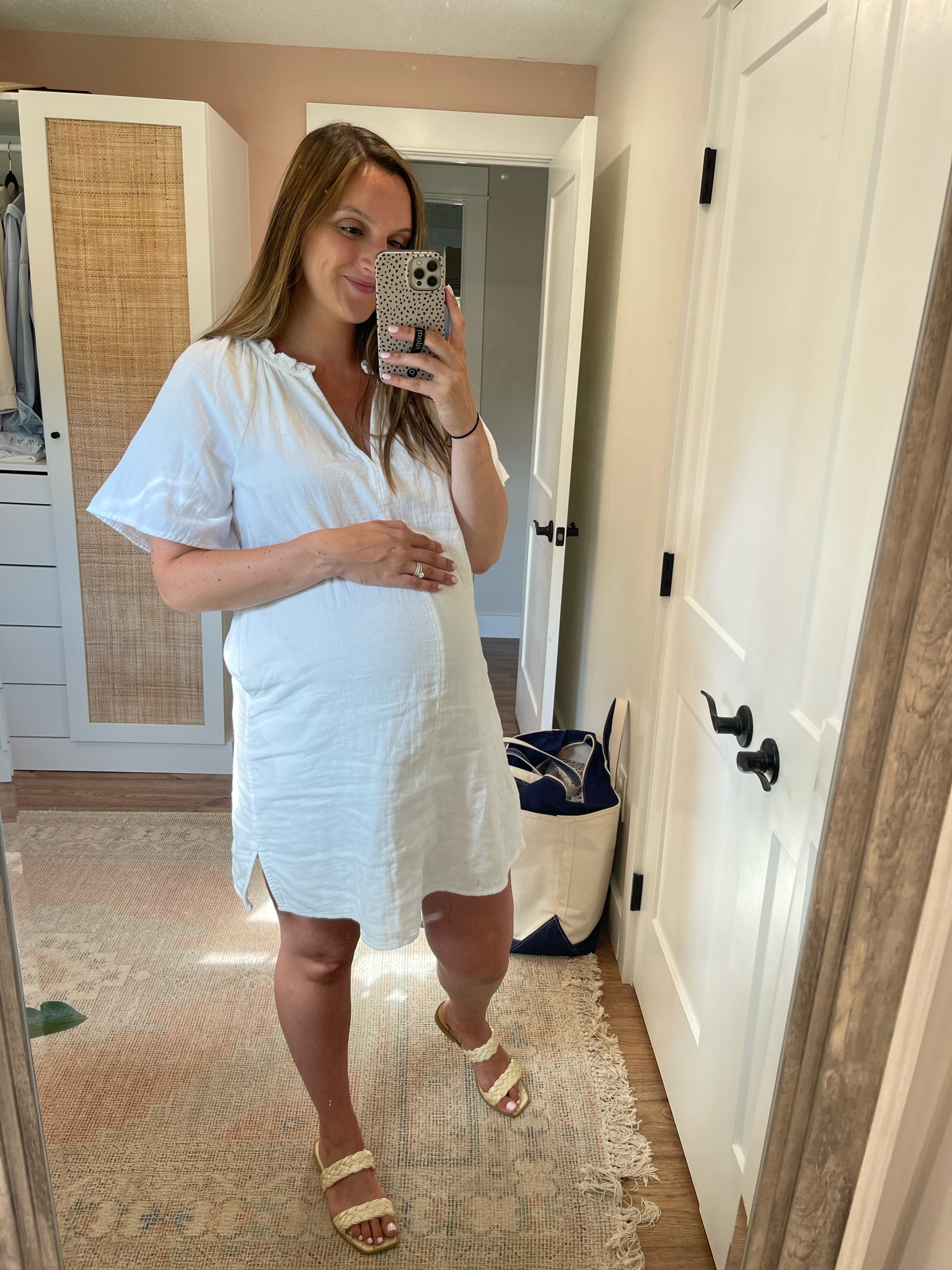 Bump friendly, linen dress, maternity dress, summer dress

#LTKStyleTip #LTKBump #LTKFindsUnder50