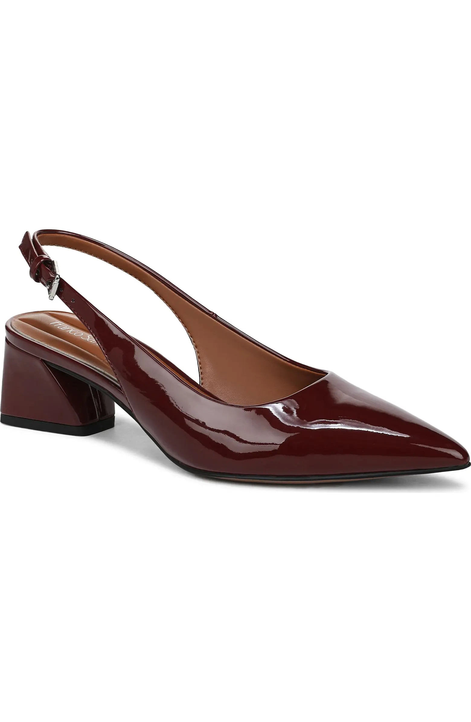L-Racer Pointed Toe Slingback Pump (Women) | Nordstrom