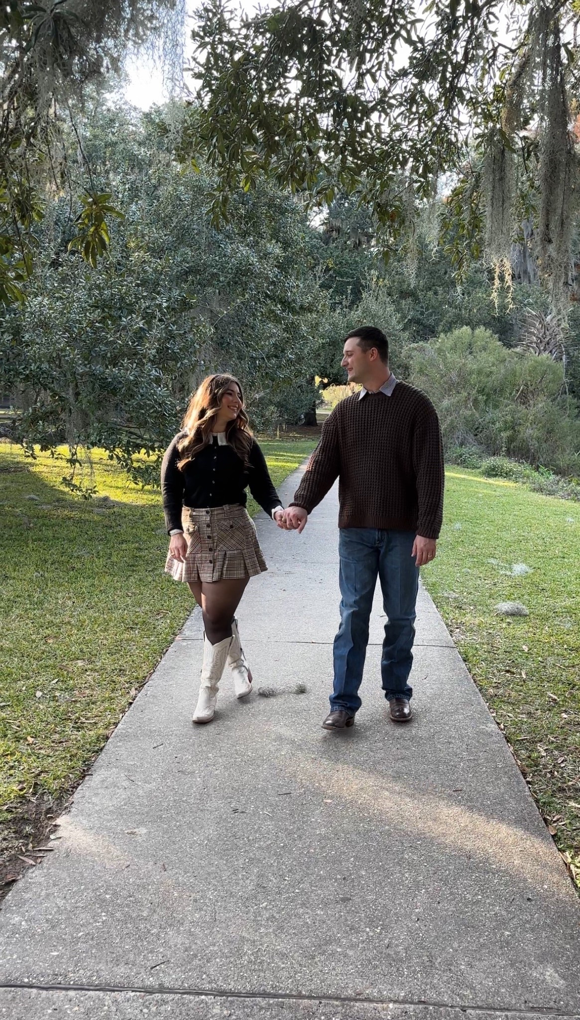 New Orleans outfit! size 6 in skirt (had a lot of waist gapping so maybe size down), small in both tops. all links exact! western style, western fashion, cowgirl boots, couples outfit, men’s outfit ideas 

#LTKootd #LTKTravel #LTKdayinmylife