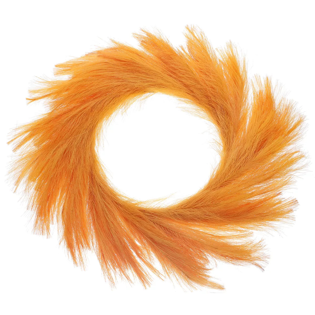 Unique Bargains Artificial Pampas Wreath for Front Door 22" Gold | Target