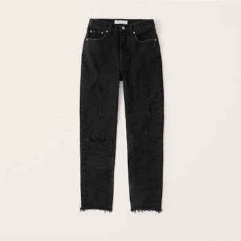 High Rise Mom Jeans | Abercrombie & Fitch (US)