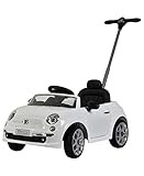 Best Ride On Cars Fiat 500 Push Car, White 37 x 19 x 12 inches | Amazon (US)