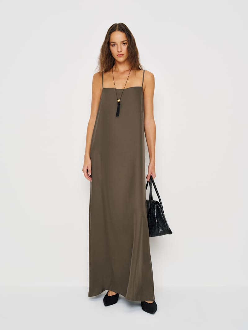 Glenna Silk Dress | Reformation (Global)