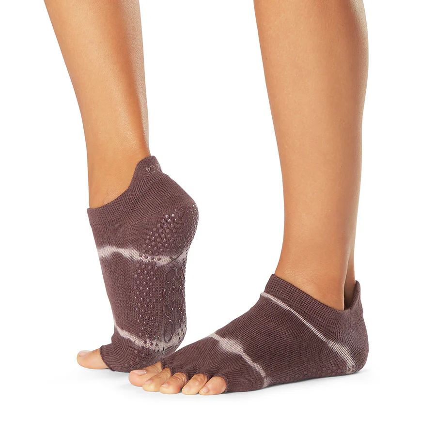 Half Toe Low Rise Grip Socks | Tavi