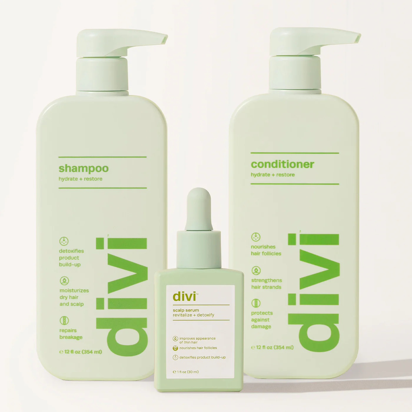 Divi Starter Bundle | Healthy Hair & Scalp Essentials Bundle | Divi Official
