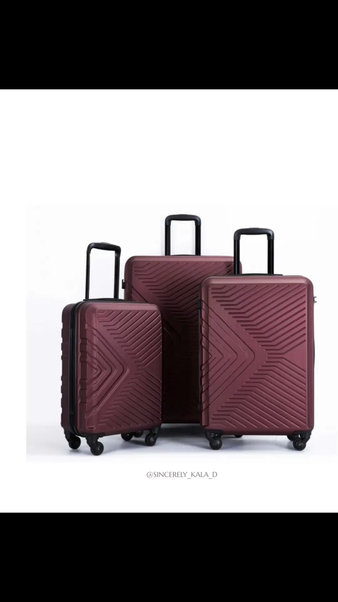 WAIT 😳 A 3-piece luggage set for under $100?! You’ll regret scrolling past this when your next trip pops up ✈️💼 ( more colors available) 

#LTKTravel #LTKSaleAlert #LTKFindsUnder100