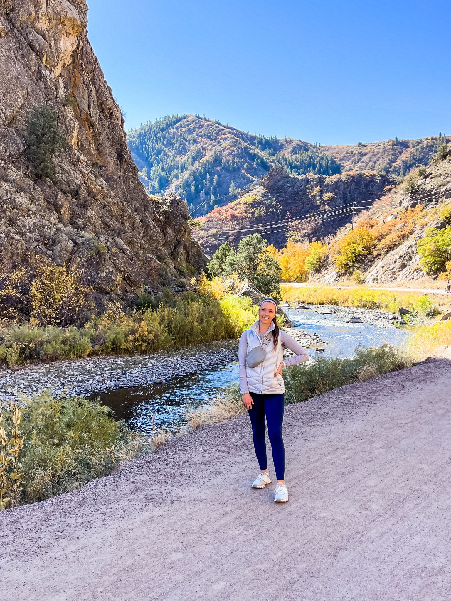Hiking outfit // mountains // outdoors // lululemon // north face vest

Click on product link and you will see the exact color options I’m wearing. Lots of color options available for the leggings, shirt and vest. 

#LTKSeasonal #LTKtravel #LTKshoecrush