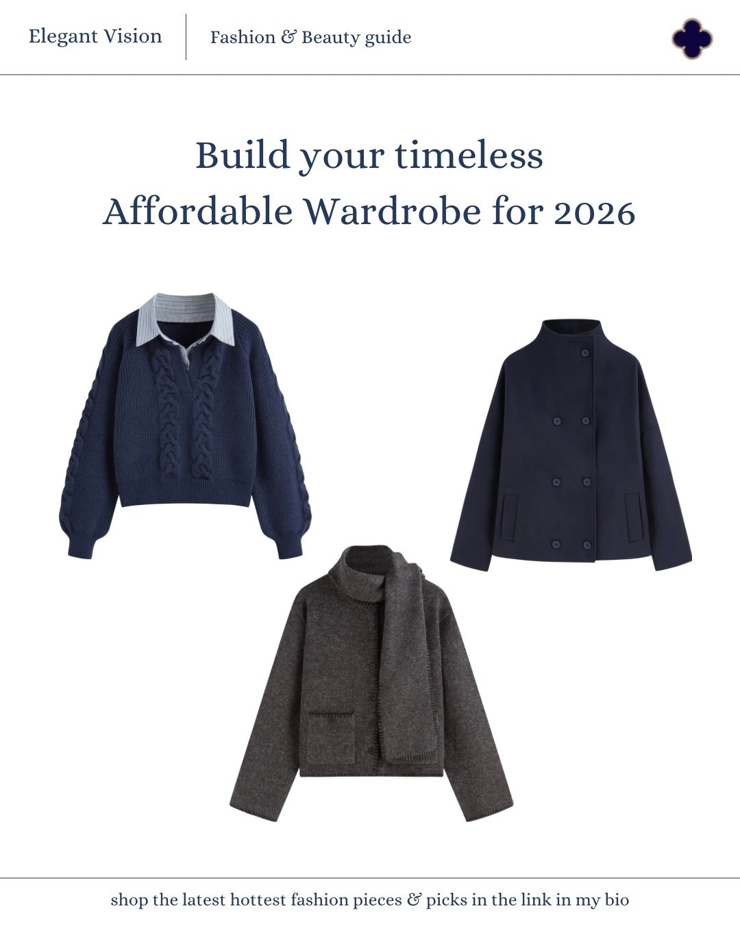 Build your timeless wardrobe for 2026

#LTKootd #LTKActive #LTKgrwm