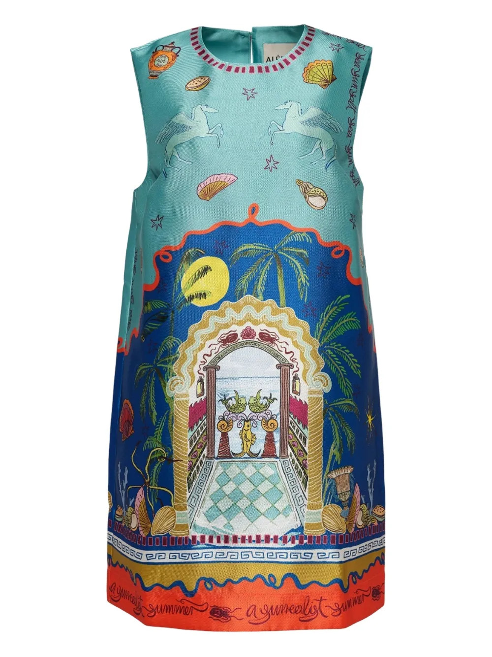 Surrealist Summer sleeveless mini dress | Farfetch Global