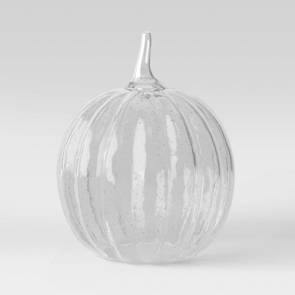 Decorative Glass Seeded Pumpkin Figurine - Threshold™ | Target