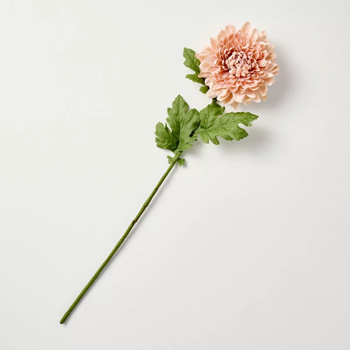 25" Faux Light Pink Chrysanthemum Flower Stem - Hearth & Hand™ with Magnolia | Target