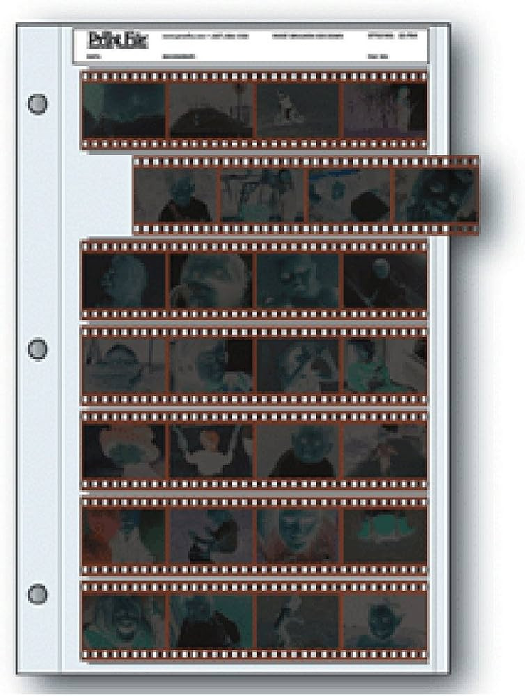 Archival Storage Sheets 35-7B25 for 35mm Film Negatives 7 Strips 25 Pack | Amazon (US)