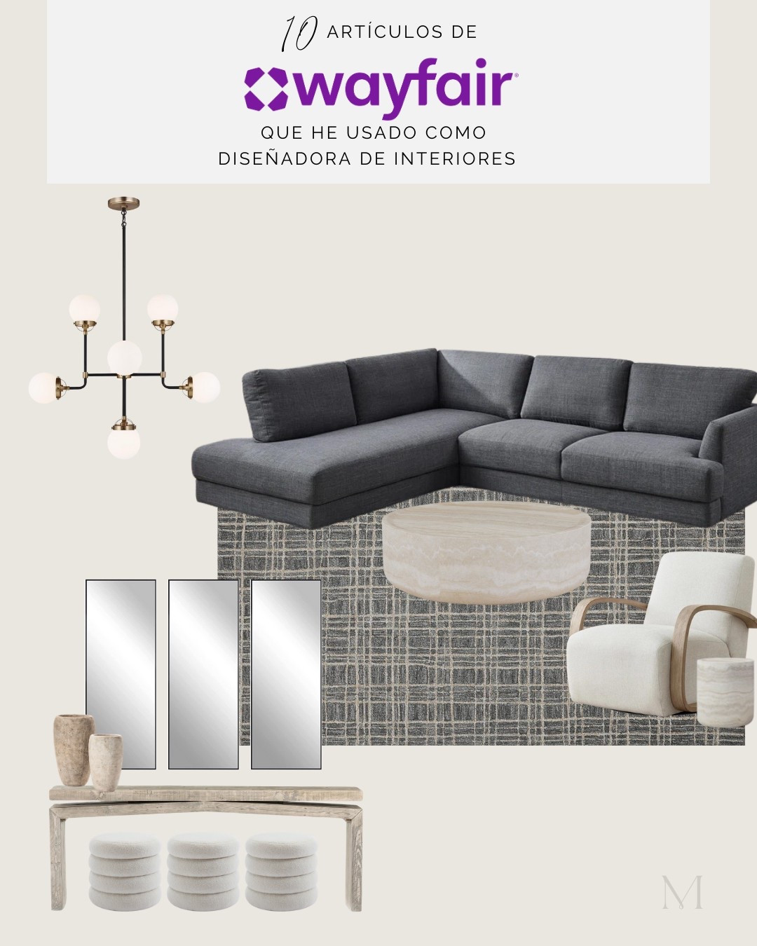Productos de WAYFAIR que he usado en mis proyectos 

#LTKHome #LTKFindsUnder100 #LTKFindsUnder50