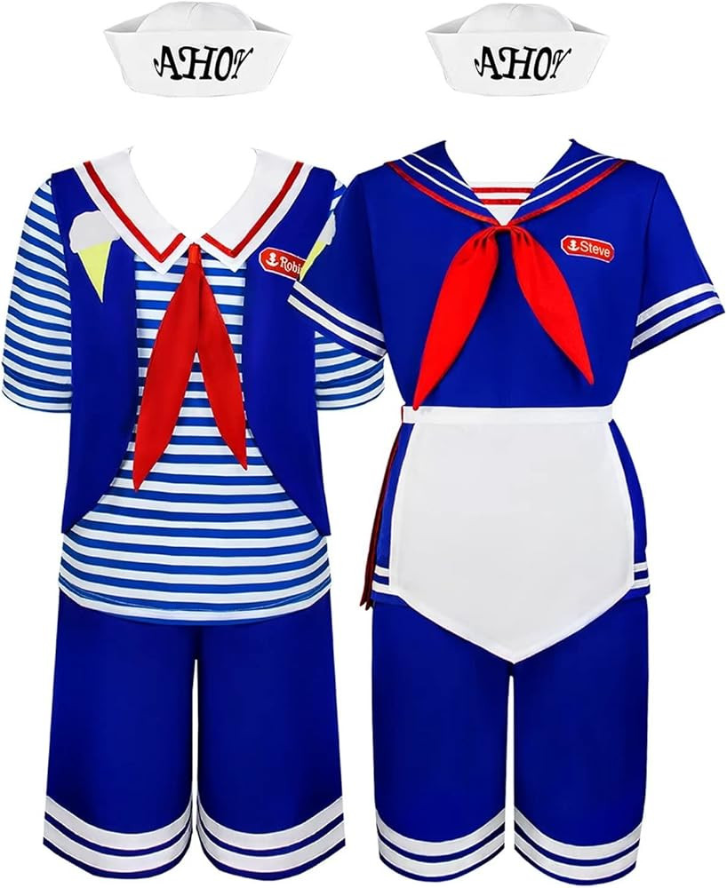 Robin Steve Scoops Ahoy Halloween Costume for Adults | Amazon (US)