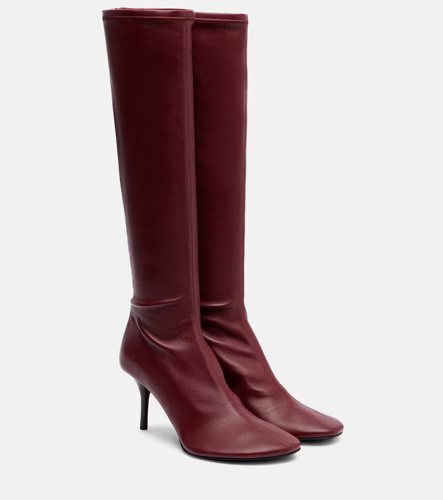 Acne Studios 75 leather knee-high boots | Mytheresa (US/CA)