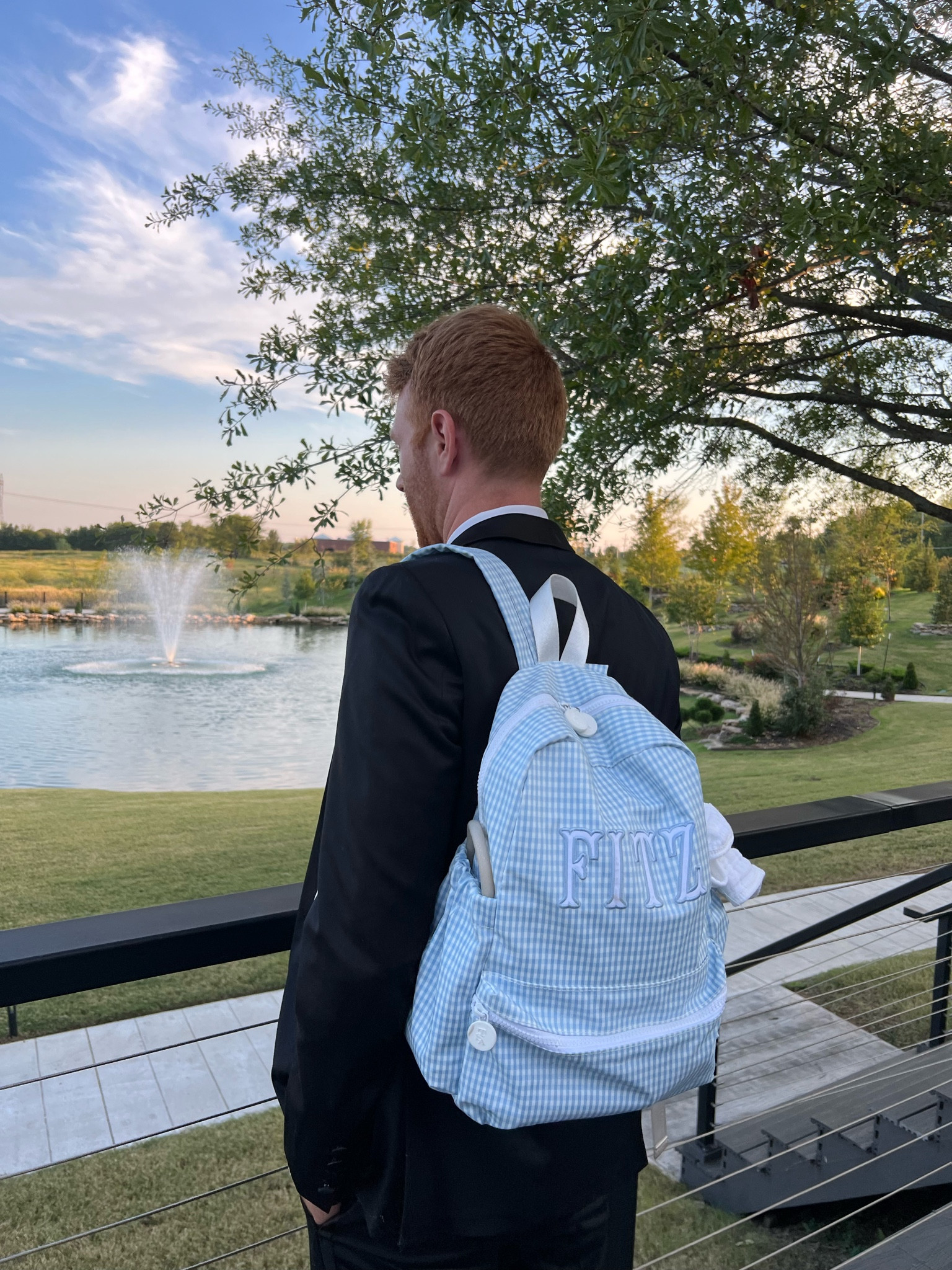 Our baby’s go bag

We keep all the essentials & then some in this bag and stow it in the car. It’s ready if we need it or need to grab things out of it. 

I love the pouches to hold: toys, snacks etc. And throw those in my purse when needed!

We also got the matching changing mat & keep that in his backpack 