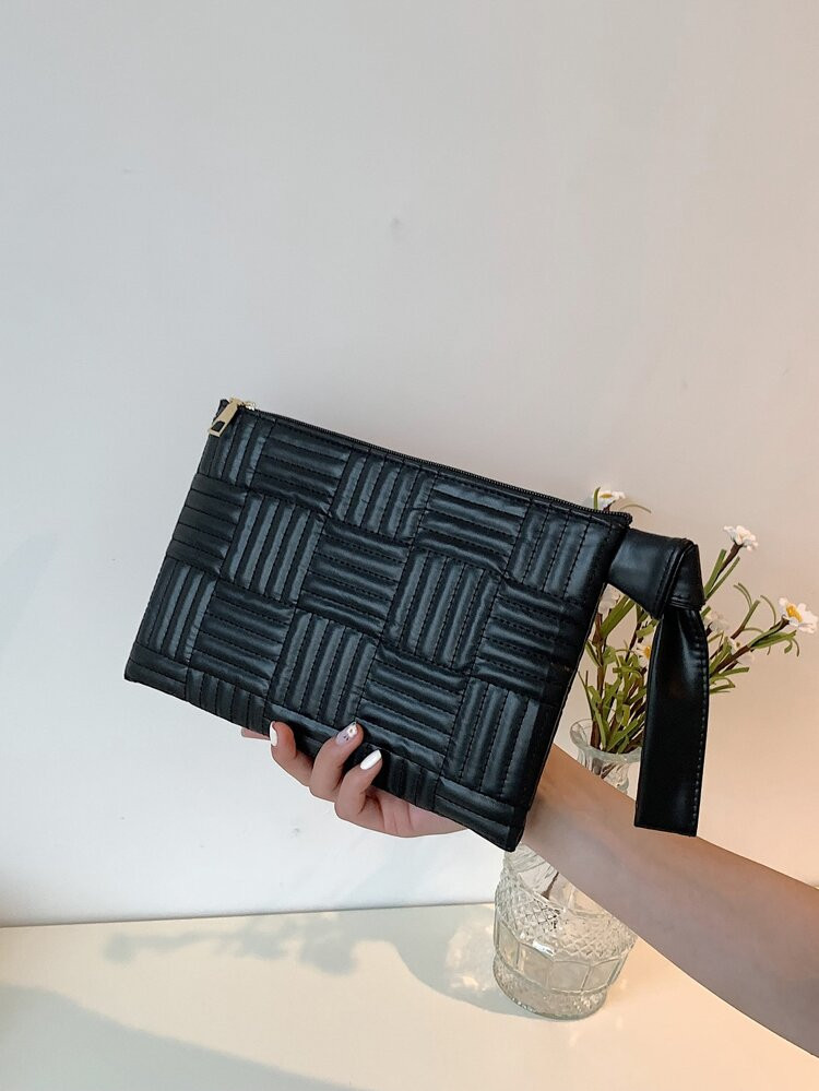 Minimalist Stitch Detail Square Bag | SHEIN