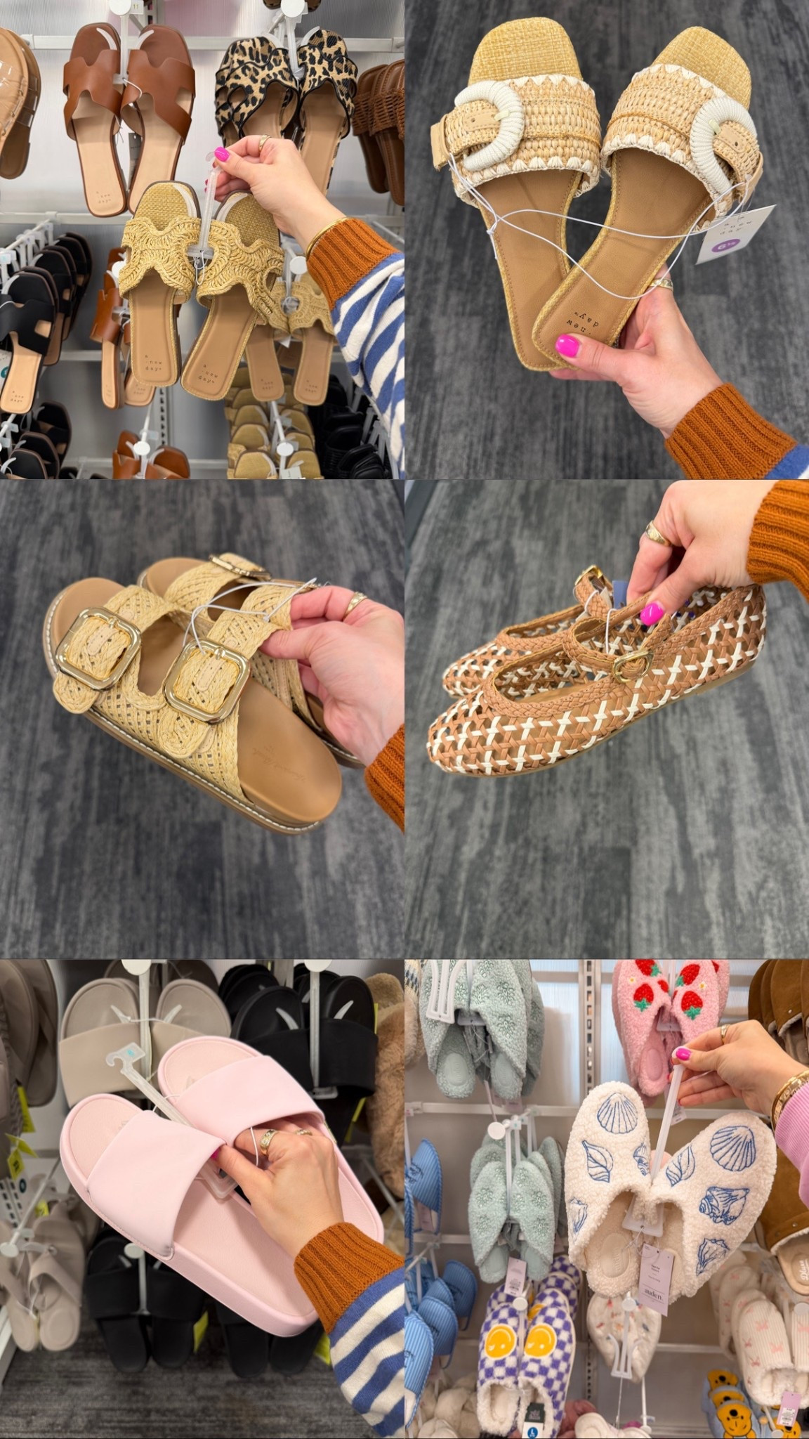 New @Target shoes!
Sandals 
Slippers 