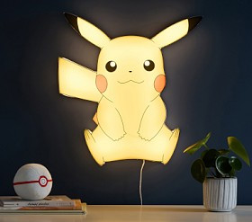 Pokémon Pikachu LED Wall Sign | Pottery Barn Kids