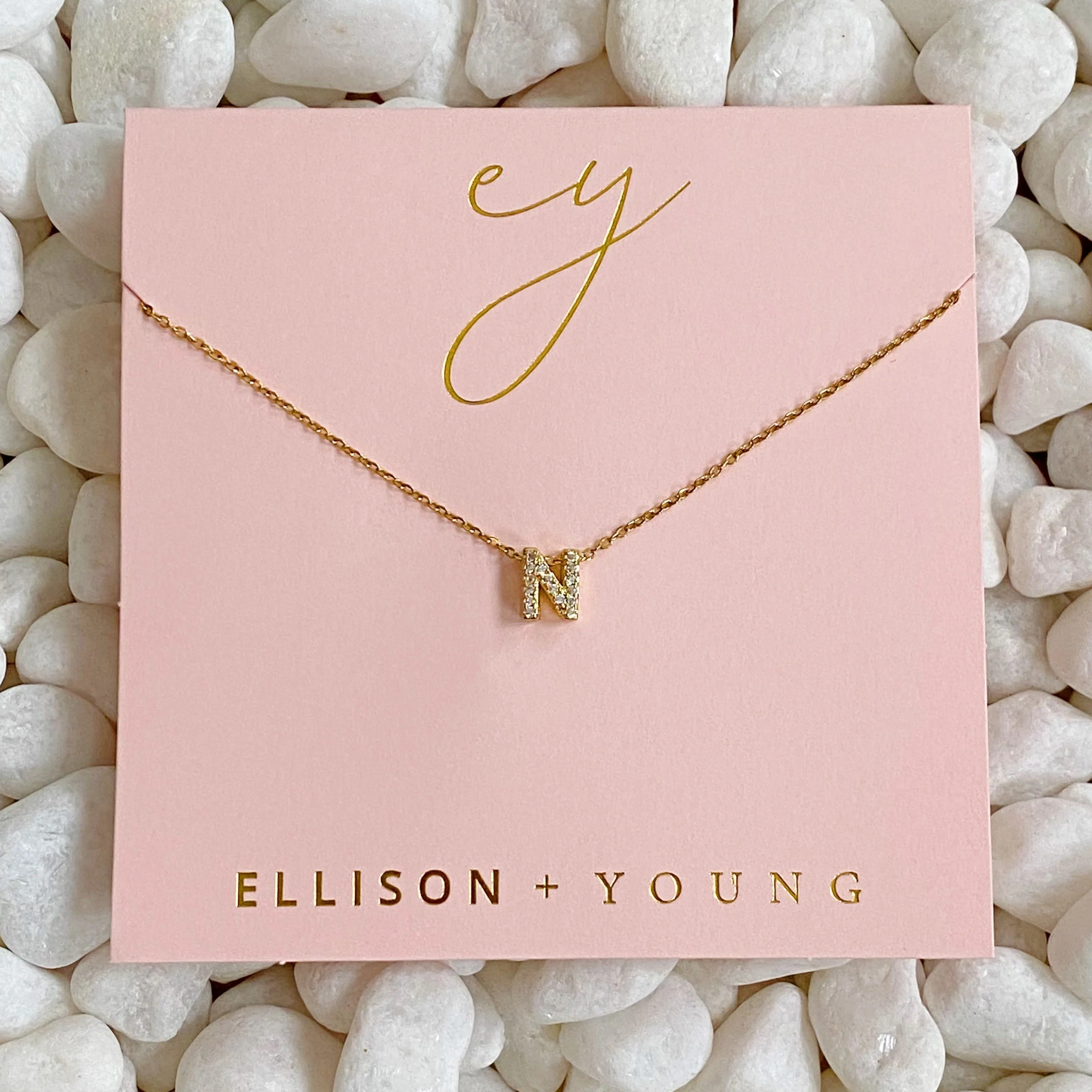 Mini Keepsake Initial Necklace N | Casual Chic Boutique