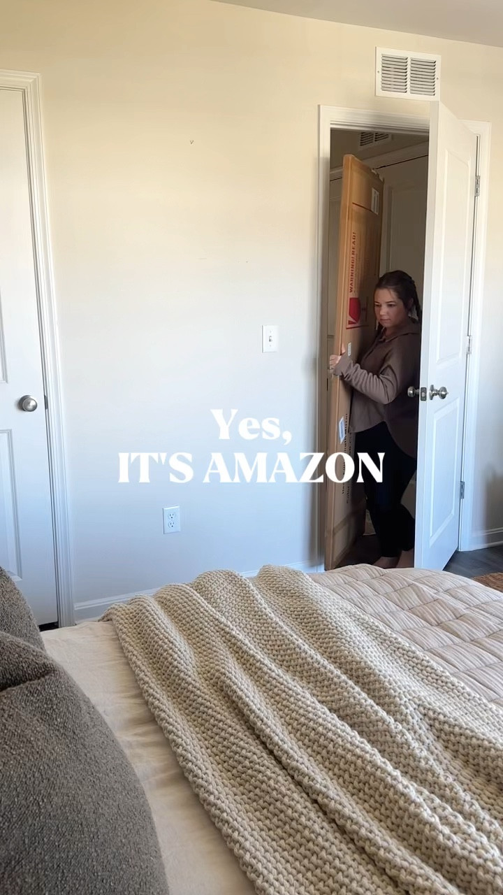 I've been looking for an affordable oversized mirror for my bedroom & I finally found it a
I also have a smaller bedroom so adding a large mirror helps filter light around and make it feel larger!
#oversizedmirror #affordablehomedecor #organicmoderndecor #homeswithpurpose #cozyhome #homedecorgoals #makevourhouseahome #neutralhome #homedecorinspo #homedecorideas #bedroomrefresh #boujeeonabudget #organicdecor antique skinny bench

#LTKsalealert #LTKhome