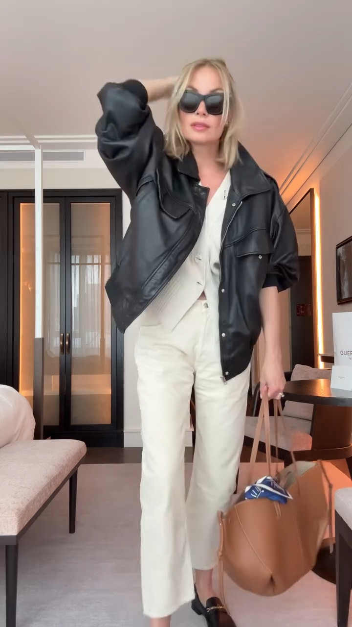 ✈️ fit — always been a jeans traveller 

#dailystyle #grwm #springoutfit #leatheroutfit #traveloutfit

#LTKTravel #LTKSeasonal #LTKWorkwear