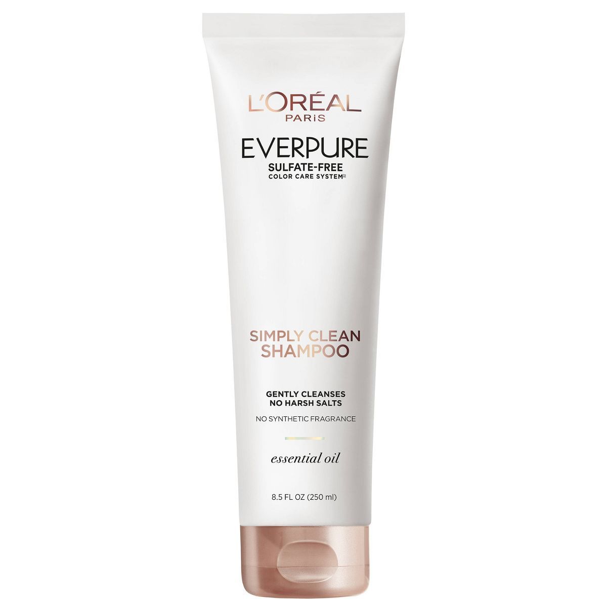 L'Oreal Paris EverPure Sulfate-Free Simply Clean Shampoo with Essential Oil - 8.5 fl oz | Target