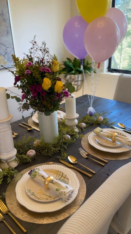 Easter entertaining ideas - Easter home decor - Easter brunch inspiration - Table setting - Spring decor 

#LTKSeasonal #LTKVideo #LTKparties