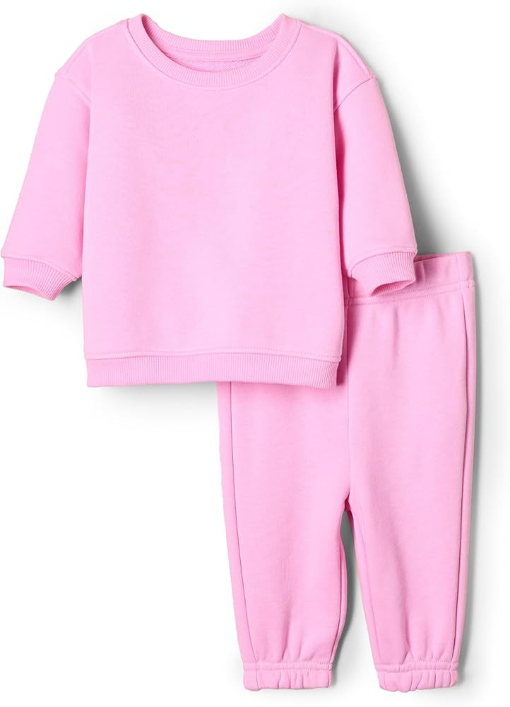 Amazon Essentials x Sofia Grainge Unisex Toddlers and Babies' Sweatshirt & Sweatpant Set | Amazon (US)