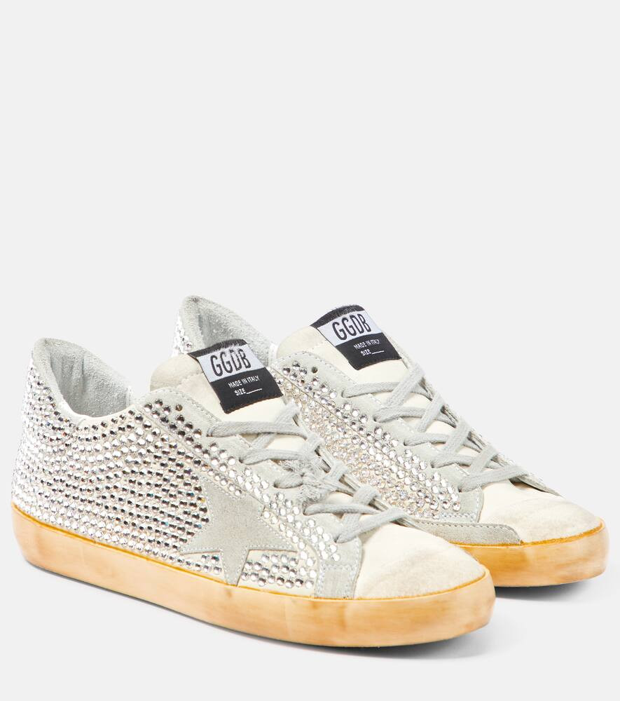 Superstar embellished leather sneakers | Mytheresa (US/CA)