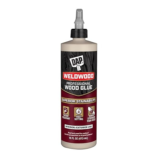 DAP Weldwood Professional Wood Glue, 16 Oz (7079800481) | Amazon (US)