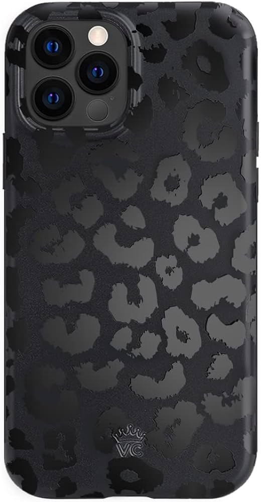 VELVET CAVIAR Black Leopard Cheetah Print Phone Case for iPhone 13 Pro - Compatible with MagSafe ... | Amazon (US)