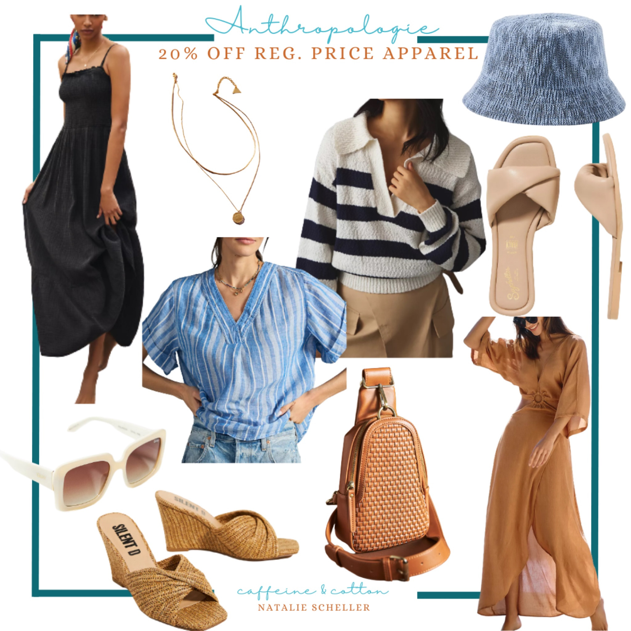 #LTKSpringSale: Anthropologie! 
Take 20% off regular prices apparel! 

#ltkspringsale #anthropologie #vacation #travel #springstaple #accessories #springfashion #womensfashion 

#LTKsalealert #LTKSale #LTKtravel