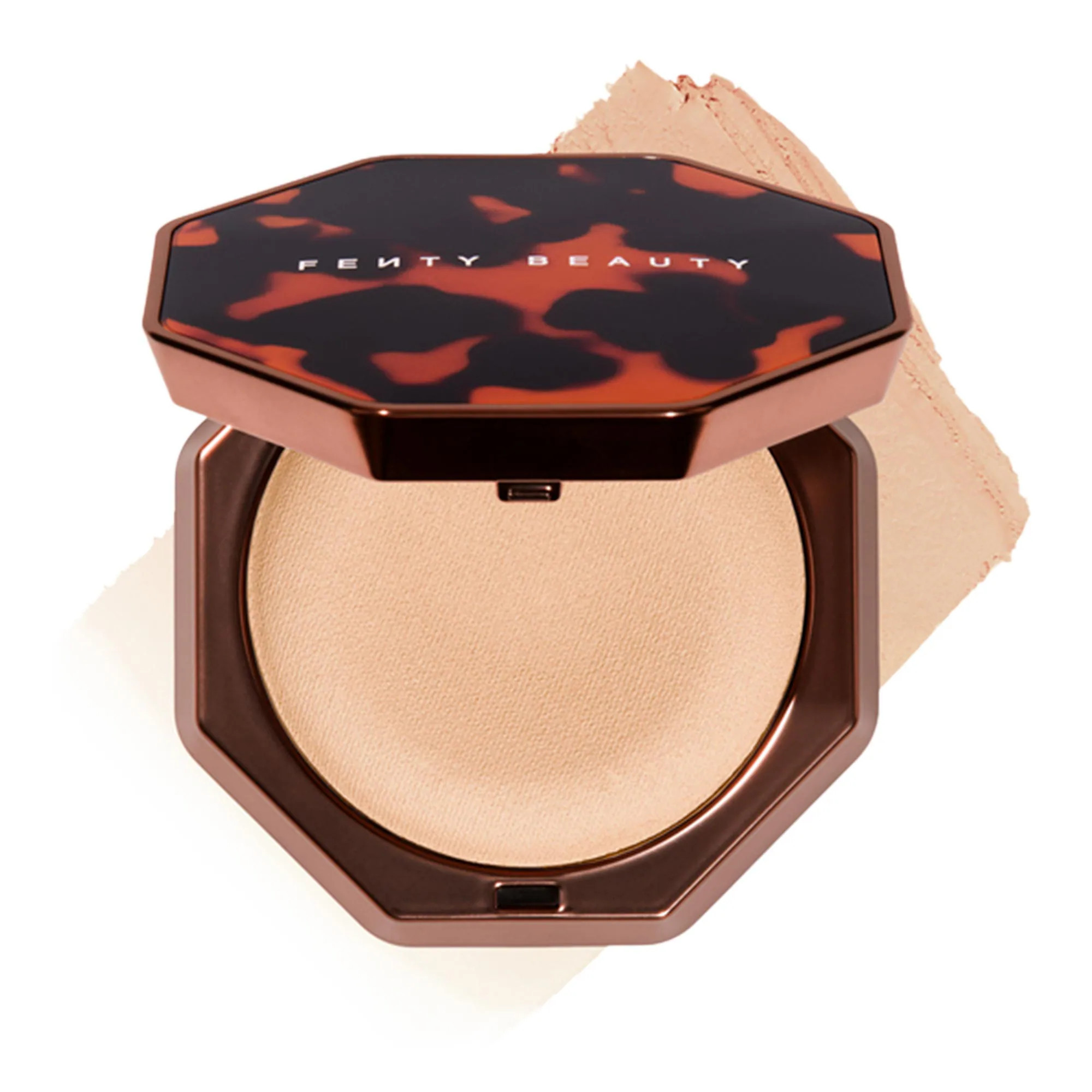 Fenty Beauty by Rihanna Sun Stalk'r Soufflé Blurring + Blendable Pressed Mousse Cream Bronzer SUGA COOKIE 0.52 oz/15 g | Sephora (US)