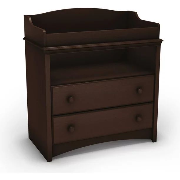 South Shore Angel Changing Table with Drawers, Espresso | Walmart (US)