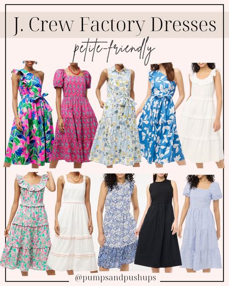 J. Crew Factory Summer dresses! ☀️

My sizing: Petite 00

#LTKSaleAlert #LTKSeasonal #LTKStyleTip