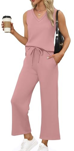 XIEERDUO Summer Outfits for Women Two Piece Country Concert Outfit Petite Cruise Outfits Resort Wear Going Out Sets 2026 Beach Vacation Clothes Pink XS | Amazon (US)