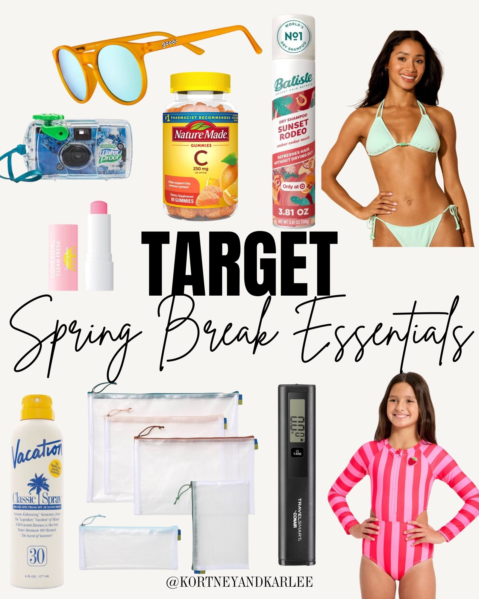 Target Spring Break Essentials! 

Kortney and Karlee | #kortneyandkarlee #LTKfindsunder50 #LTKfindsunder100 #LTKtravel 