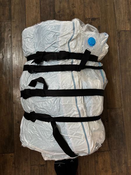 Holiday Guest tip!  Use a memory foam mattress topper on your sofa bed for an extra comfy stay and then store in a vacuum packed bag while it in use. I have a full size AND a queen sized topper shrunk to a 18 x 32 space! Extra tip- add a dryer sheet on top of the mattress topper before storing for a fresh smell. 

#LTKGiftGuide #LTKHoliday #LTKSeasonal