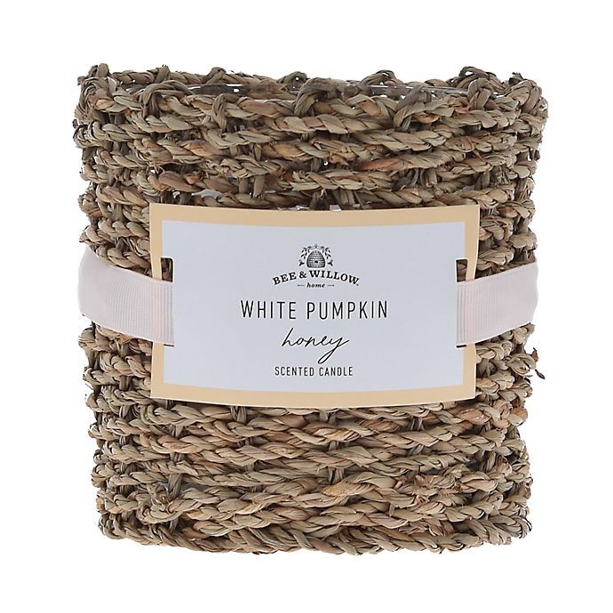 Bee & Willow™ Home White Pumpkin Honey Jar Candle | Bed Bath & Beyond