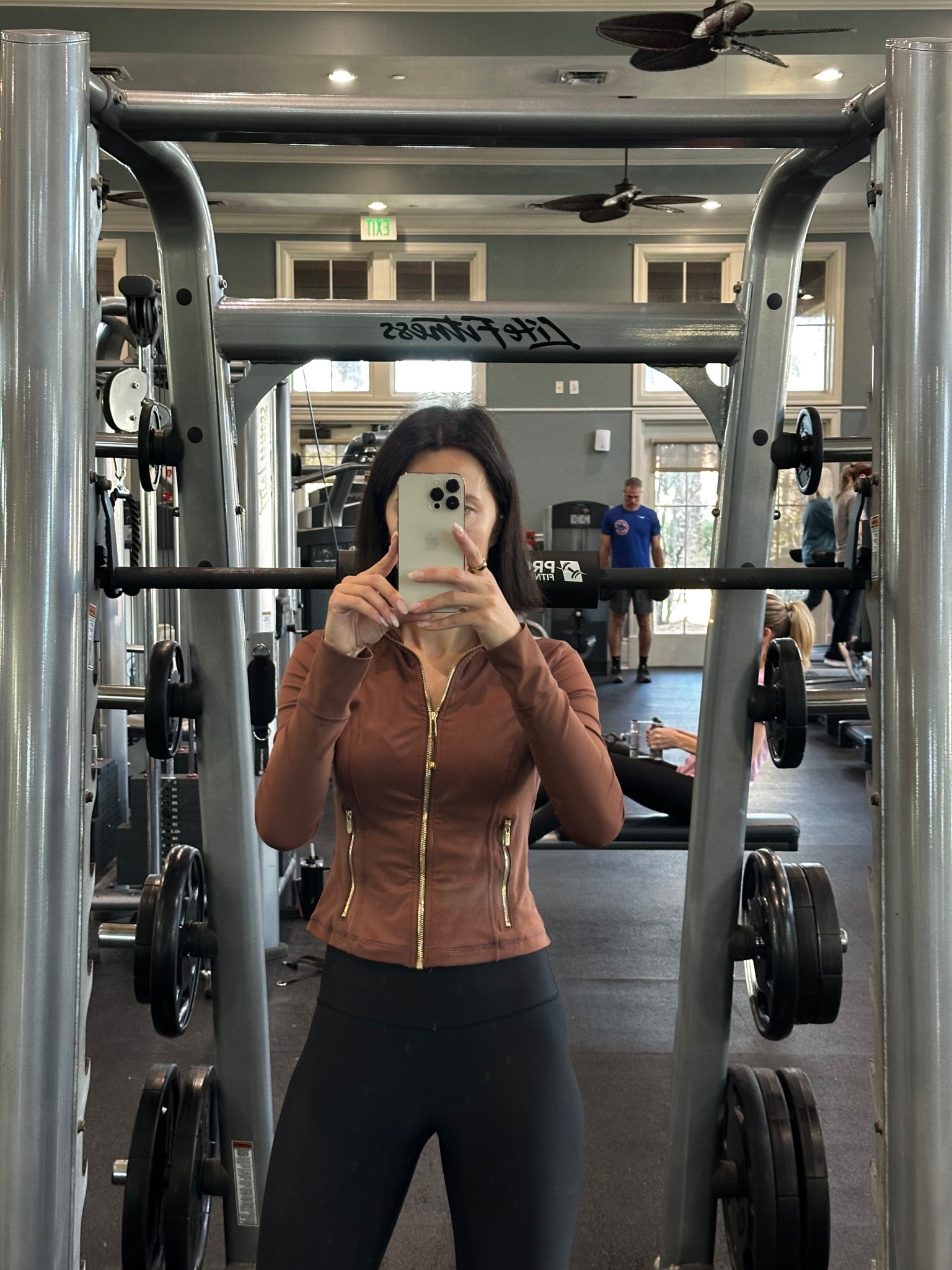 Perfect for workouts, this cropped jacket is stylish and comfortable. #gymfashion 

#LTKActive #LTKootd #LTKmomlife