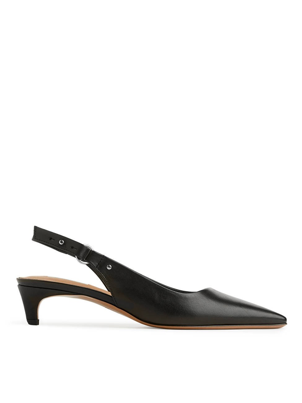 Slingback Leather Pumps | ARKET (US&UK)