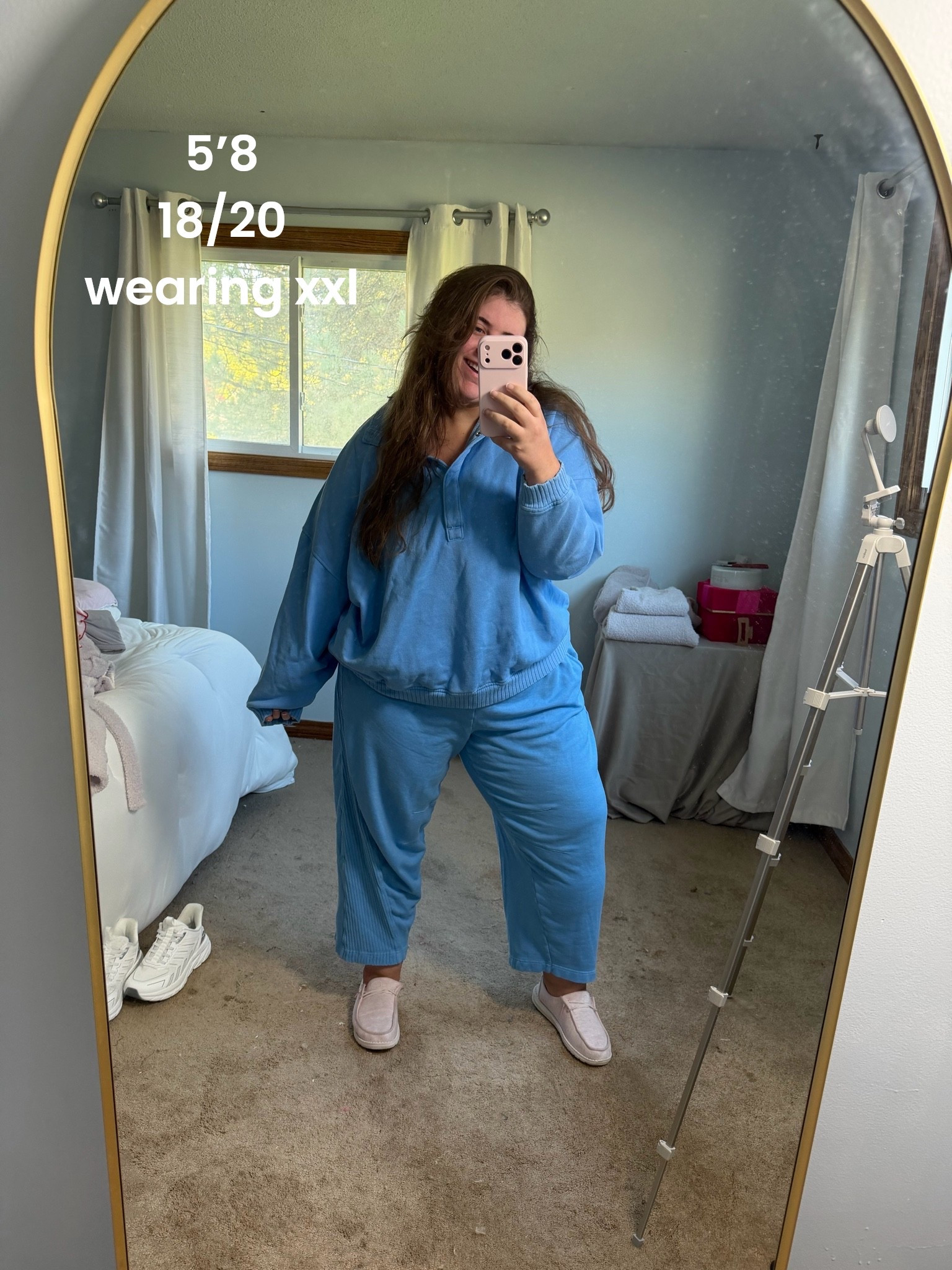 A comfy & casual OOTD as a plus size girlie! Wearing my fav set from aerie! It’s oversized and so comfy. Wearing a size xxl in both! 💙

#LTKootd #LTKSaleAlert #LTKPlusSize