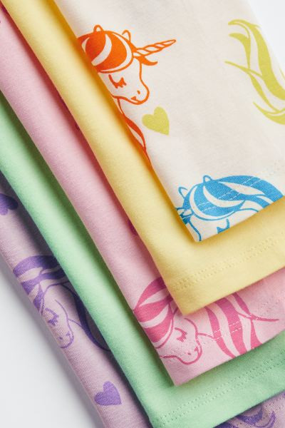 5-pack Cotton Leggings | H&M (US + CA)