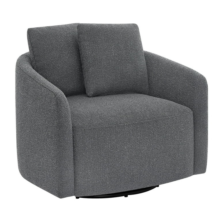 Beautiful Drew Kids Accent Chair by Drew Barrymore, Charcoal Bouclé Fabric | Walmart (US)