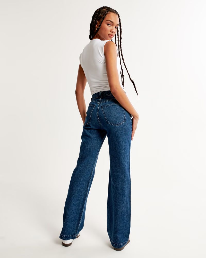 High Rise 90s Relaxed Jean | Abercrombie & Fitch (UK)